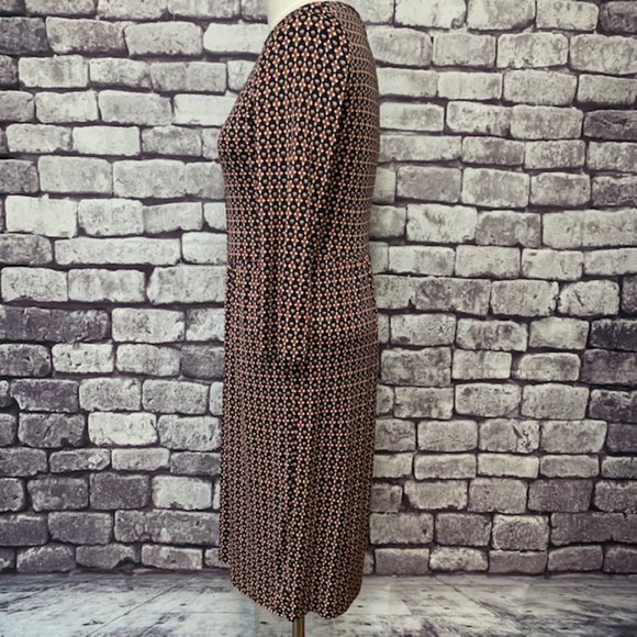 🎉Host Pic🎉Tory Burch Silk L-Sleeve Dress Size SP - Picture 5 of 10